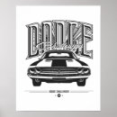 Search for dodge challenger posters Retro
