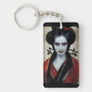 Search for geishas key rings Japanese