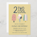 Search for two cool birthday invitations Ice cream party