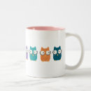 Search for colourful owls mugs Animal