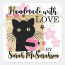 Search for for knitters stickers Handmade with love