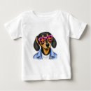 Search for dog baby shirts Doxie