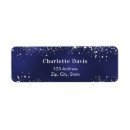 Search for girly glitter return address labels Glam glamourous