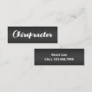 Search for chiropractor business cards Chiropractic