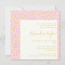 Search for gold confetti graduation invitations Glam