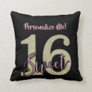 Search for sweet 16 cushions Teenager