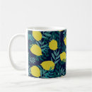 Search for lemon pattern mugs Vintage