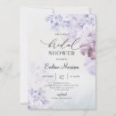 Search for purple floral bridal shower invitations Boho