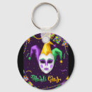 Search for mardi gras carnival key rings Colourful