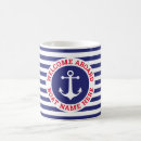 Search for navy blue and white stripes mugs Sailing