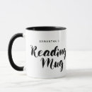 Search for reading books mugs Cute