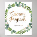 Search for program wedding signs Eucalyptus