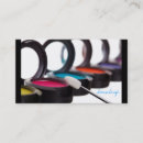 Search for eyeshadow business cards Colourful