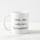 Search for funny finance mugs Excel
