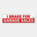 Search for garage sale bumper stickers Sales