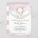 Search for cute elephant baby shower invitations Little peanut