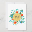 Search for teal orange flowers cards Elegant