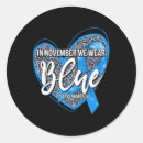 Search for diabetes month stickers Blue