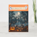 Search for night halloween cards Candle light