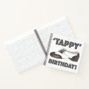 Search for happy birthday notebooks Black and white