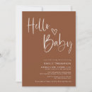 Search for earthy baby shower invitations Minimalist