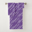Search for purple stripes bath towels Abstract
