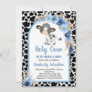 Search for farm baby boy shower invitations Blue