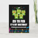 Search for leap year cards Feb 29