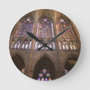 Search for stained glass window clocks Cathedral