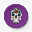 Search for sugar skull plates Birthday