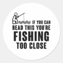 Search for if you can read this stickers Fishing