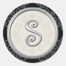 Search for s monogram wedding stickers Monogrammed