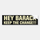 Search for keep your change bumper stickers Conservative