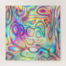 Search for holographic puzzles Colorful