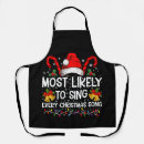 Search for songs aprons Xmas