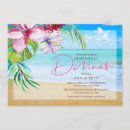 Search for tropical rehearsal dinner invitations Palm leaves