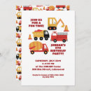 Search for cement trucks invitations Kids