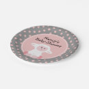 Search for pink and gray baby shower plates Grey