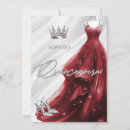 Search for red dress quinceanera invitations Gown