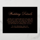 Search for rose gold and black weddings Classic