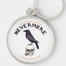Search for nevermore key rings Edgar allan poe