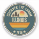 Search for illinois state stickers Land of lincoln