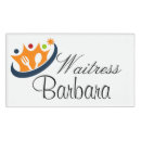 Search for waitress name tags For her