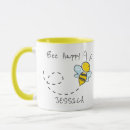 Search for bee happy mugs Yellow