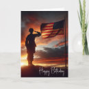 Search for soldier birthday cards Patriotic