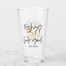 Search for 30th birthday beer glasses Stylish