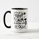 Search for keep calm and drink coffee mugs Typography