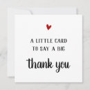 Search for saying thank you cards Heart
