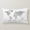 Search for map world cushions Globe