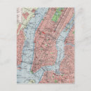 Search for new york city map postcards Manhattan